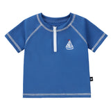 Blue Sailboat Rash Guard