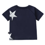 Navy Star Rash Guard