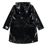 Black Long Raincoat