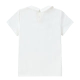 Baby Boys Ivory Collar Shell