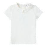 Baby Boys Ivory Collar Shell