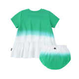 Baby Girls Green Dip Set