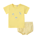 Boys Yellow Lemon T-Shirt/Set