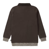 Brown Polo With Cheetah Accents