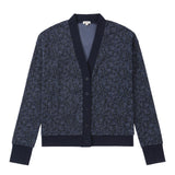 Blue Floral Cardigan