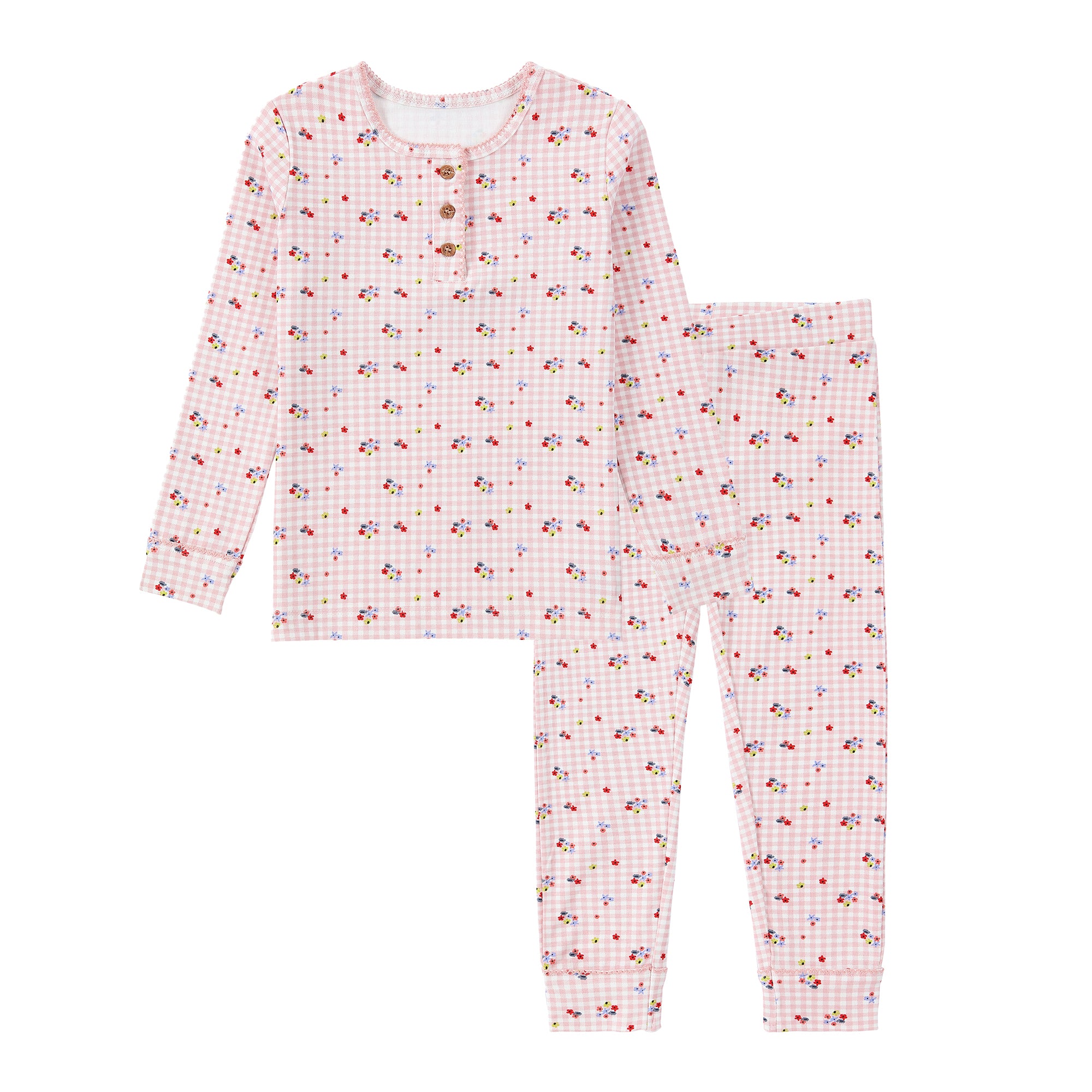 Pink Gingham Pajama