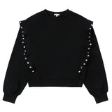 Studded Black Sweatshirt
