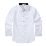 Green Paisley Print Contrast Collar Shirt