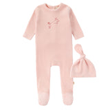 Pink Kite Graphic Footie