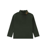 Green Mock Neck