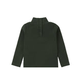 Green Mock Neck