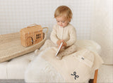 Cardigan & Hat-Bow Set