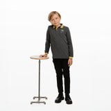 Black Chino Patch Pocket Pants