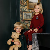 Burgundy Bear Pajama