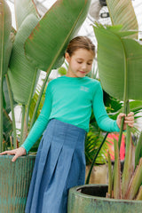 Girls Turquoise T-Shirt