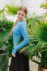 Teens Bright Blue Athletic T-Shirt