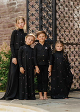 Midnight Blooms Maxi Dress