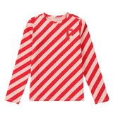 Girls Pastel Play Pink & Red T-Shirt