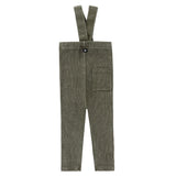 Green Wash Suspender Romper