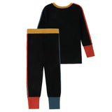 Dark Teal/ Red Trimmed Pajama