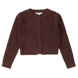 Plum Petals Cardigan