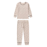 Light Tan Pinecone Printed Pajama
