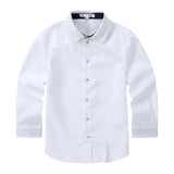 Black, Ivory and Gold Grid Contrast Collar Shirt