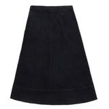 Black Corduroy Skirt