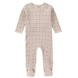 Acorn Print Footie