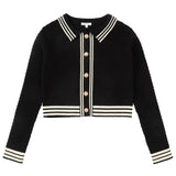 Black Sailor Collar Sweater