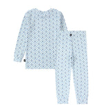 Boys Blue Checkered Anchor Pajama