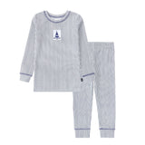 Boys Pinstripe Sailboat Pajama