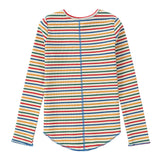 Colorful Stripe Long Sleeve T-Shirt