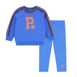 Baby Boys Soft Blue Sweatshirt Set