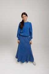 Blue Wash Top