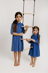 Blue Wash Dress