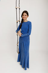 Blue Wash Skirt