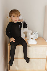 Black Wrap Footie