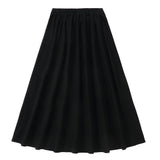 Black Yoke Circle Skirt