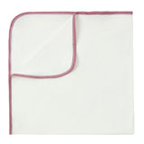 Ivory/ Red Gingham Blanket