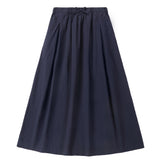 Navy Bow Skirt