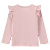 Pink Long Sleeve T-Shirt With Doll Print