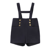 Boys Navy Overalls