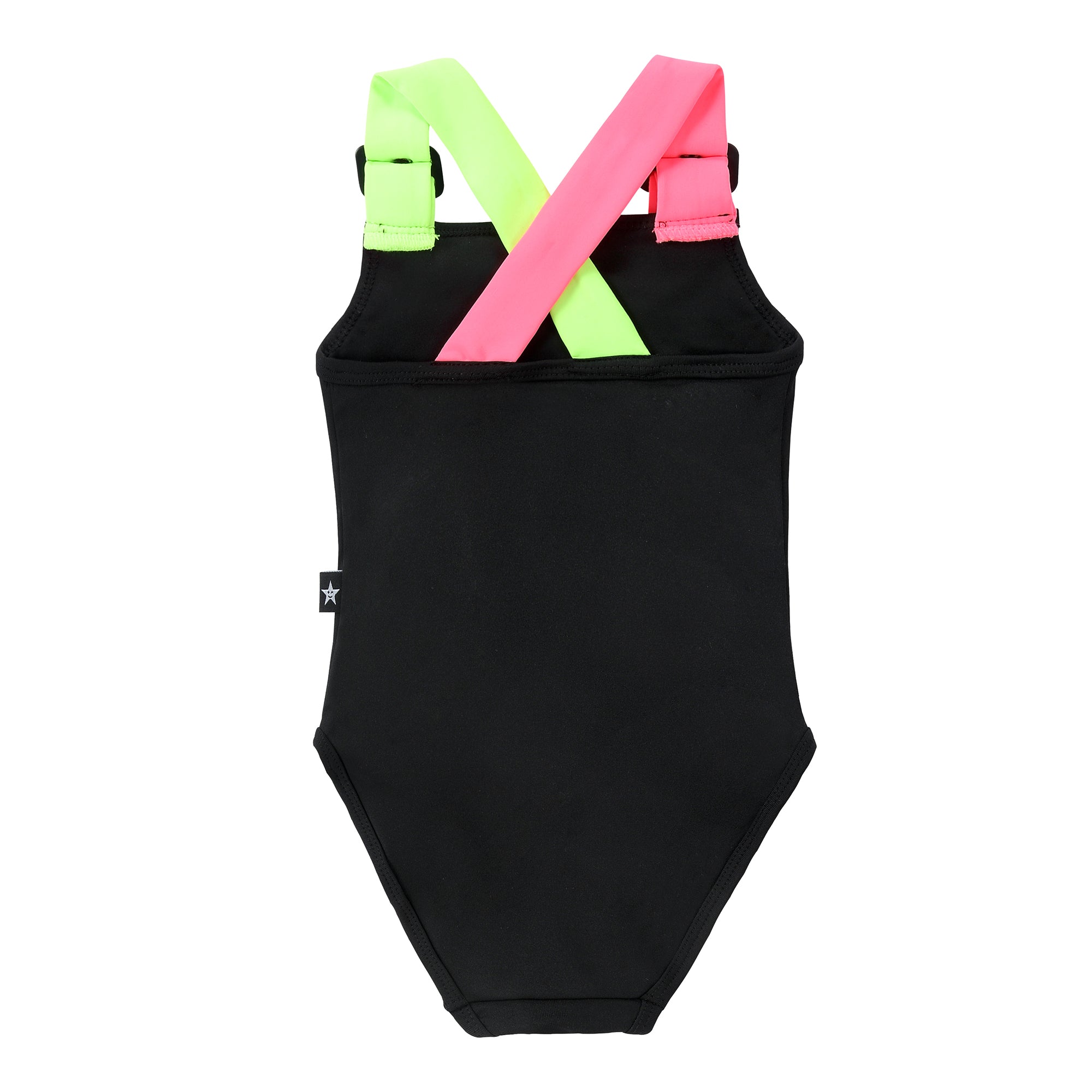 Black & Neon Bathing Suit