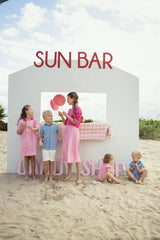 Girls Sweet Check Polo