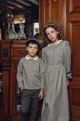 Girls Heirloom Check Dress