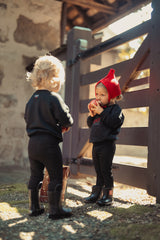 Baby Girls Charcoal Cord Sweatshirt