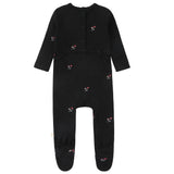 Midnight Blooms Footie