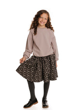 Mauve Drop Shoulder Sweatshirt