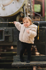 Light Tan Fur Jacket